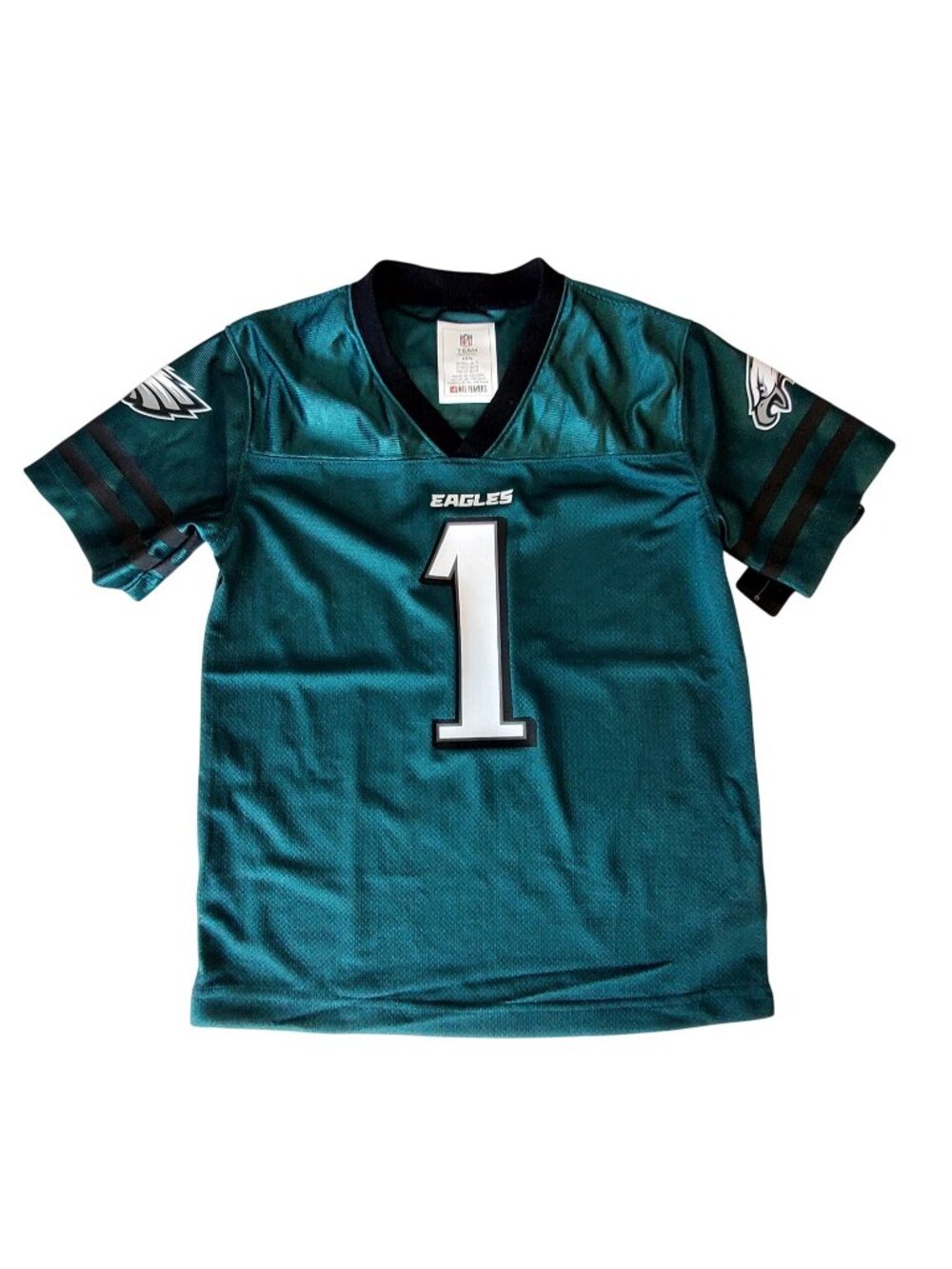 NFL Team Apparel Jalen Hurts Youth Jersey  S 6/7 Green Official Licensed Product